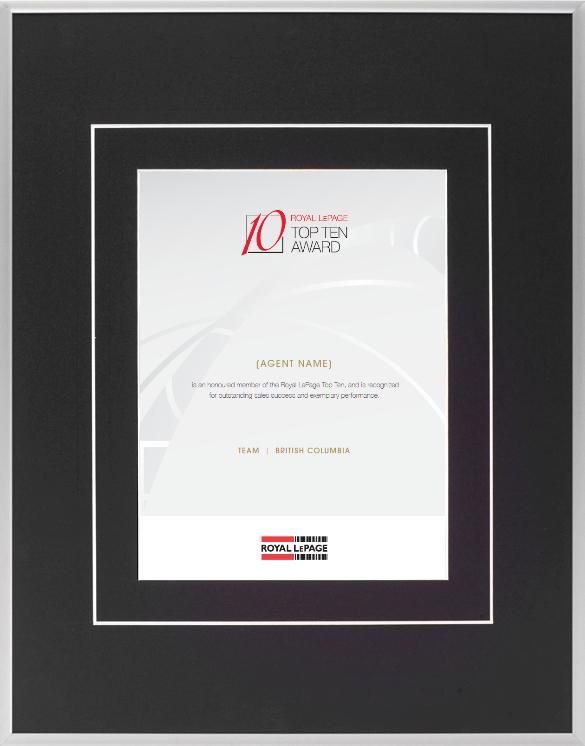 TOP 10 AWARD: TEAM-REGIONAL